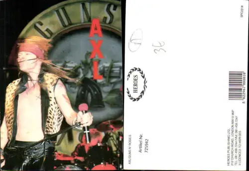 725942 Musik Axl Guns N Roses