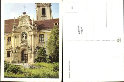 724546 Dürnstein Wachau Kirche Eingang