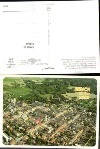 724666 Bruck an der Leitha Schloß Prugg Bez. Bruck an der Leitha Luftbild Fliegeraufnahme