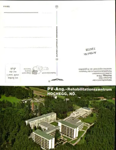 724728 Hochegg Höhenluftkurort Grimmenstein Bez. Neunkirchen