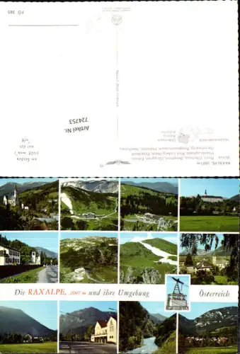 724753 Raxalpe Ottohaus Reichenau Bez. Neunkirchen