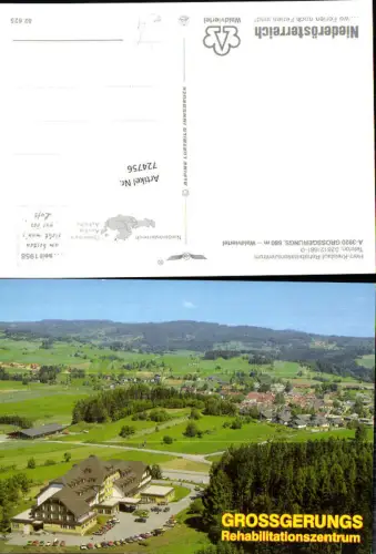 724756 Groß Gerungs Herz-Kreislauf-Rehabilitationszentrum Bez. Zwettl