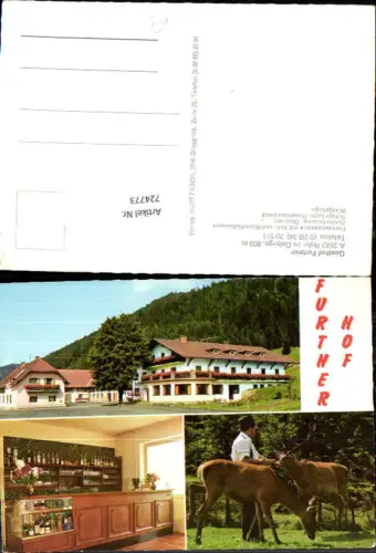 724773 Rohr im Gebirge Gasthof Furtner Rohr im Gebirge Bez. Neunkirchen