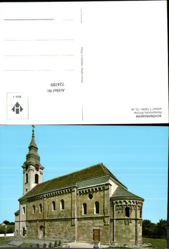 724789 Schöngrabern Romanische Kirche Gemeinde Schöngrabern Bez. Hollabrunn
