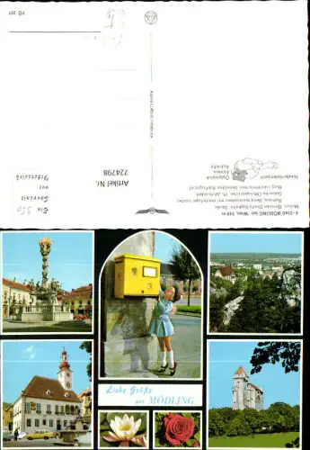 724798 Mödling Barocke Säule