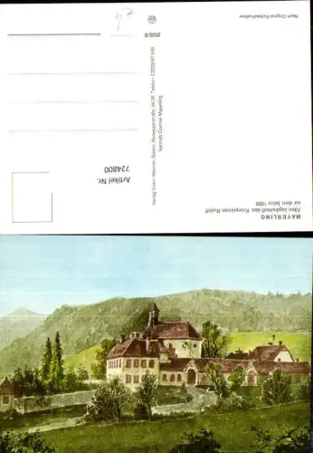 724800 Mayerling Altes Jagdschloß des Kronprinzen Rudolf Bez. Baden