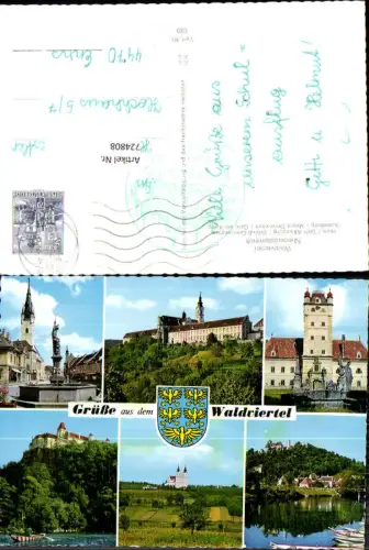 724808 Waldviertel Stift Altenburg Bez. Horn Rosenburg Gars am Kamp Greillenstein Dreieichen