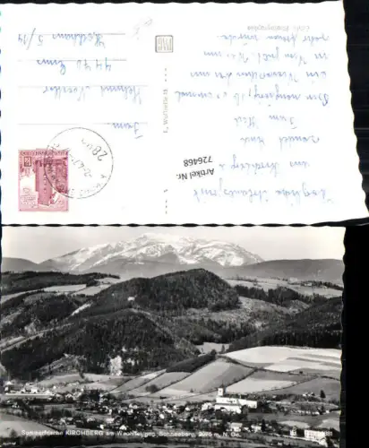 726468 Kirchberg am Wechsel Sommerfrische Schneeberg Bez. Neunkirchen