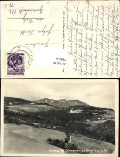 726496 Hochegg bei Grimmenstein Schneeberg Bez. Neunkirchen