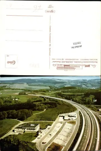 725721 Luftbild Lüdenscheid Bundesautobahn-Raststätte Sauerland Westseite
