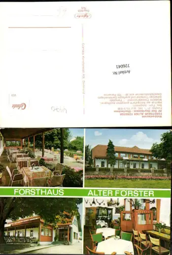 726041 Bad Oeynhausen Oberbecksen Forsthaus Alter Förster