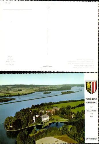 719747 Hagenau am Inn St. Peter Braunau am Inn Fliegeraufnahme pub Alpine Luftbild