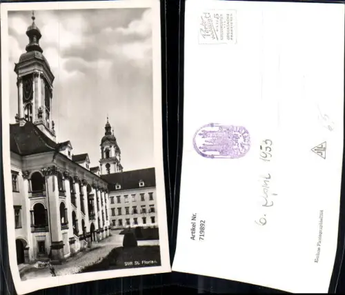 719892 Foto AK Stift St Florian b. Linz