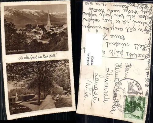 719903 Mehrbild AK Bad Hall Jodbrombad Kurpark