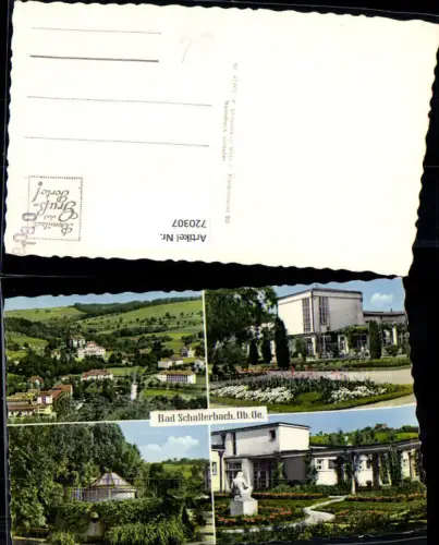 720307 Mehrbild AK Bad Schallerbach Kurhaus Park Totale