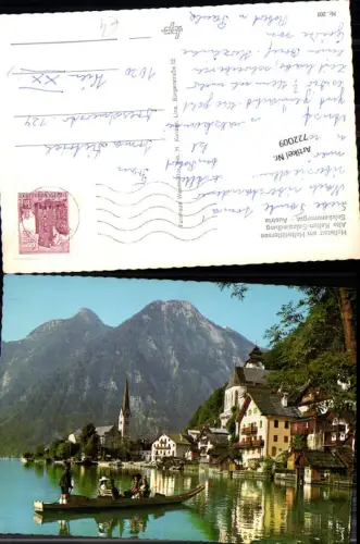 722009 Hallstatt a. Hallstättersee Salzkammergut Zille
