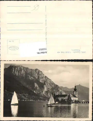 722053 Gmunden Gmunden Schloss Ort Bez. Gmunden