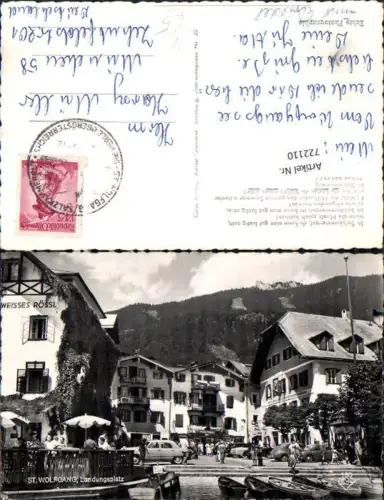 722110 Salzkammergut Gmunden St Wolfgang Landungsplatz Bez. Gmunden