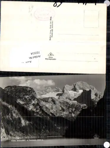 722114 Vorderer Gosausee Gosau Dachstein Bez. Gmunden