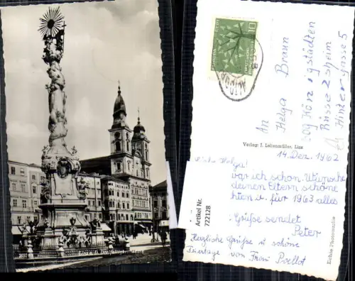722128 Linz a. d. Donau Dreifaltigkeitssäule