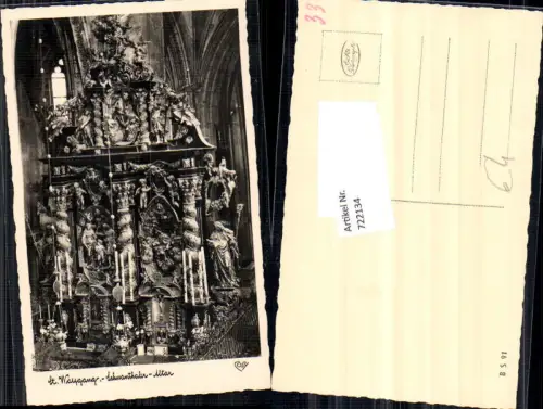 722134 St. Wolfgang Salzkammergut Schwanthaler-Altar Kirche