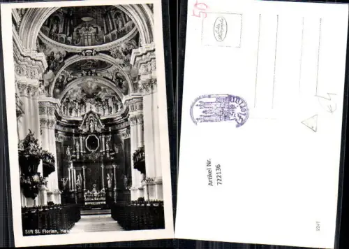 722136 St. Florian Hauptaltar Altar Stift Bez. Linz-Land