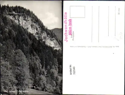 722143 Bad Goisern Jochwand Jochwandhütte Bez. Gmunden