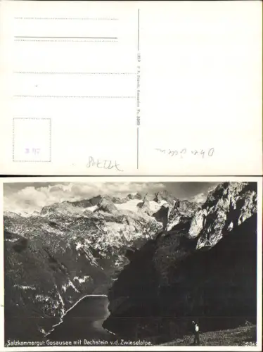 722718 Gosausee Gosau m. Dachstein Zwieselalpe pub Brandt