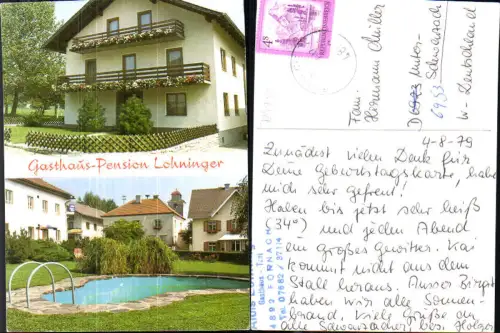 724251 Fornach b. Vöcklabruck Gasthaus Pension Lohninger