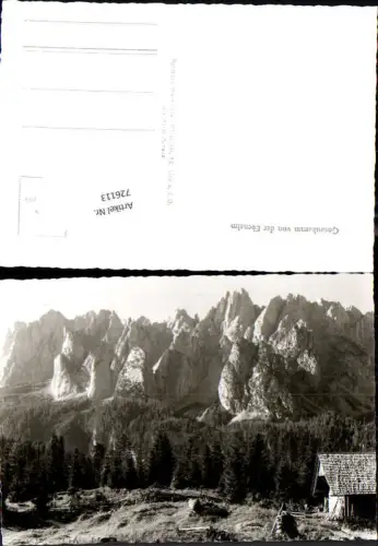 726113 Gosau Gosaukamm von d. Ebenalm