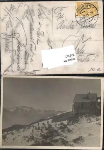 726392 Hallstatt Gmunden Gmundner Hütte am Traunstein ?