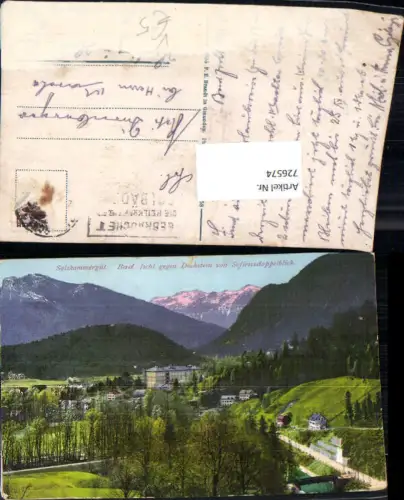 726574 Bad Ischl Sofiensdoppelblick m. Dachstein pub Brandt 558