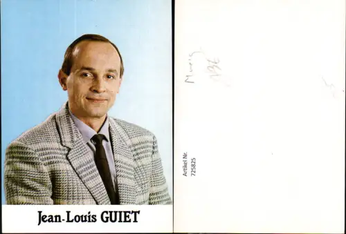 725825 Schauspieler Jean-Louis Guiet