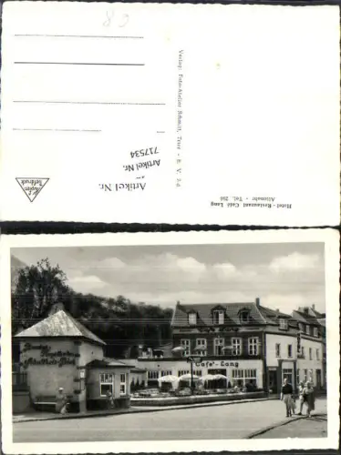 717534 Altenahr Hotel Restaurant Cafe Lang