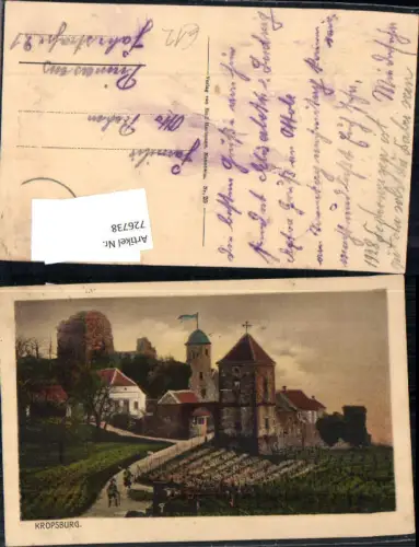 726738 Kropsburg Pfalz St. Martin Edenkoben LK Südliche Weinstraße