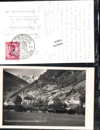 718510 Hofgastein m. Hochkönig