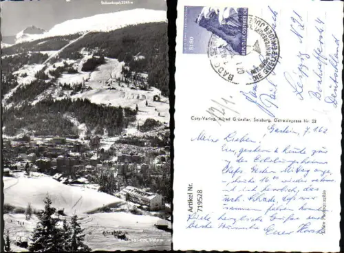 719528 Foto AK Bad Gastein im Winter