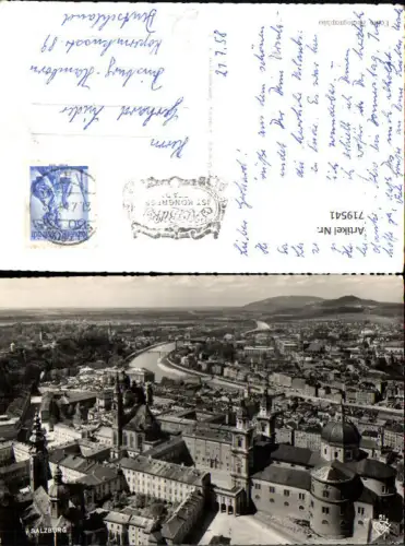719541 Foto AK Salzburg Blick über d. Dächer pub Cosy 51
