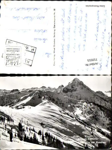 719555 Foto AK Kleinarl Wagrain Wagrein-Kleinarler Spaziergang m. Ennskrax Wintersport pub Cosy