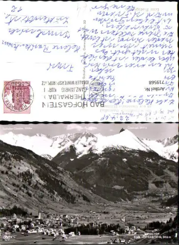 719568 Foto AK Bad Hofgastein Ansicht