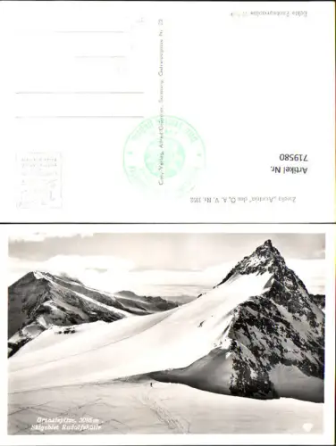719580 Foto AK Granatspitze Rudolfshütte Stubach Uttendorf