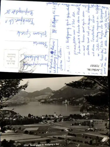 719597 Foto AK Strobl geg. St Wolfgang u. See