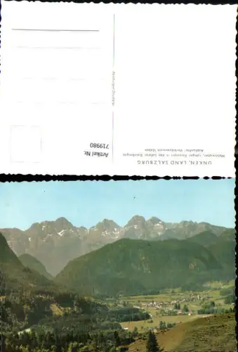 719980 Unken b. Lofer Salzburg m. Loferer Steinbergen
