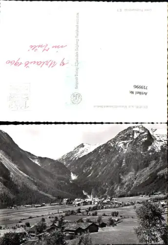 719996 Foto AK Krimml m. d. Wasserfällen u. Seekar