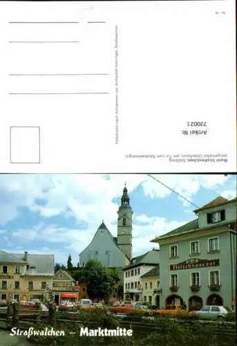 720021 Markt Straßwalchen Marktmitte m. Kirche