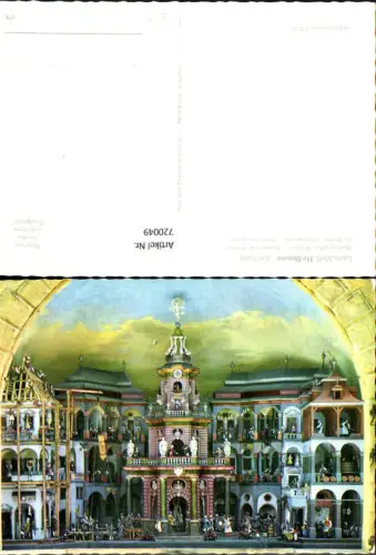 720049 Salzburg Hellbrunn Lustschloß Mechanisches Theater Technik