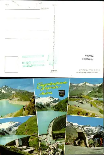 720050 Mehrbild AK Kaprun Tauernkraftwerk Talsperre Mooserboden