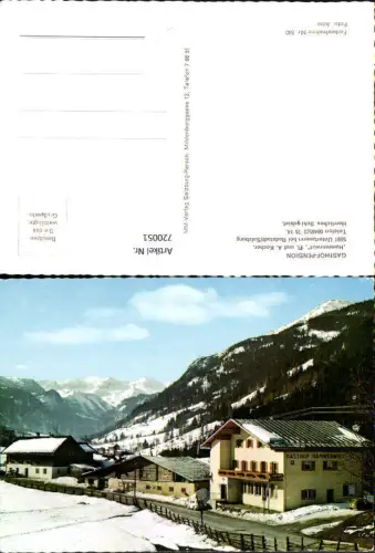 720051 Untertauern b. Radstadt Gasthof Pension Hammerwirt im Winter