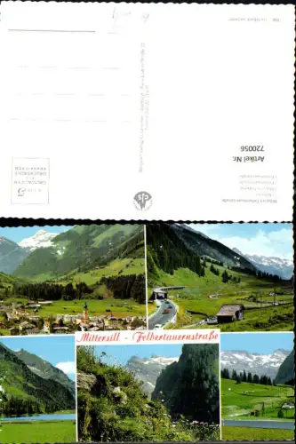 720056 Mehrbild AK Mittersill Felbertauernstraße Hintersee Felbertal