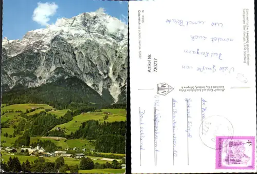 720217 Leogang geg. Birnhorn Leoganger Steinberge